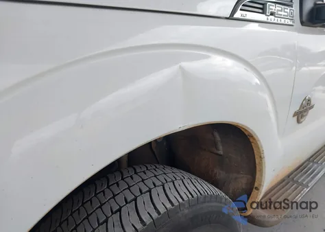 2011 Ford F-250 Xlt from USA, damaged, VIN 1FT7W2BTXBED09545